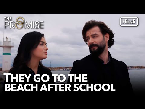 Emir came to pick up Reyhan from school | The Promise Episode 266 (Hindi Dubbed)