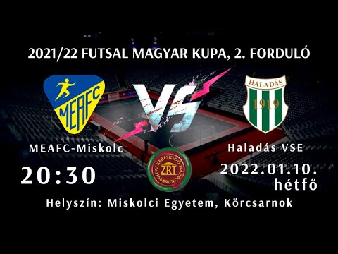 MEAFC TV Futsal Magyar Kupa MEAFC-Miskolc - Haladás VSE /2