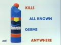 Domestos Kills All Known Germs Anywhere Advert Commercial 1992