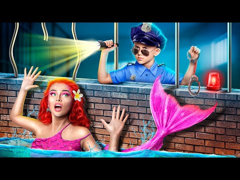 Hogyan Legyél Sellő a Börtönben! Sellő átalakulás!