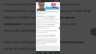 MOBİL UYĞULAMA WEB TASARIM WEB YAZILIM 
