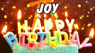 Happy Birthday Joy | May your Birthday be Merry and Wonderful Joy
