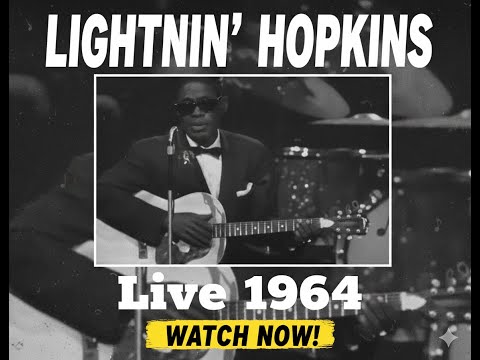 🔥 The Legendary Lightnin' Hopkins LIVE Performance You Won't Believe 🔥