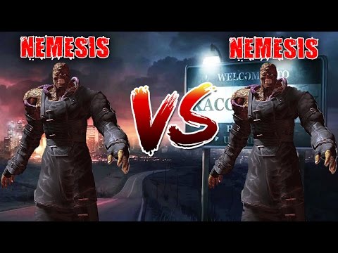 Resident Evil 3 Nemesis vs Nemesis