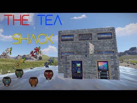 The Tea Shack | Solo | Cheap, Easy To Build, Meta Bunker | Base Design (Rust) (Patched)
