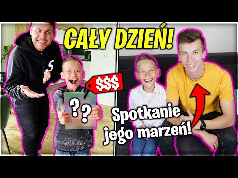 SPEŁNIAMY KAŻDĄ PROŚBĘ 8 LETNIEGO BRATA PRZEZ CAŁY DZIEŃ! *spełniliśmy jego marzenie!*