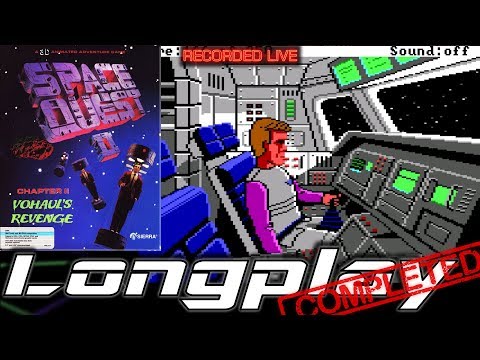 Let's play Space Quest II: Vohaul's Revenge | DOS 1987 | Complete playthrough
