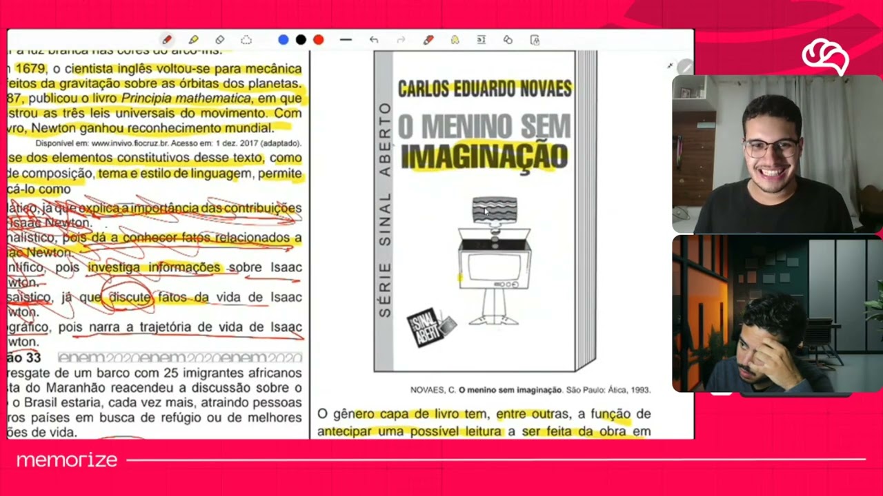 Resolução em Vídeo — Questão 34 ENEM 2020 PPL