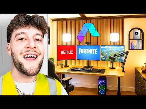 I'M BUILDING MY DREAM GAMING ROOM! 😍🎮