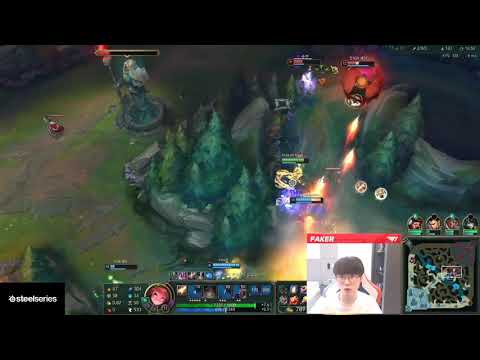 T1 Faker smurfing on Zoe