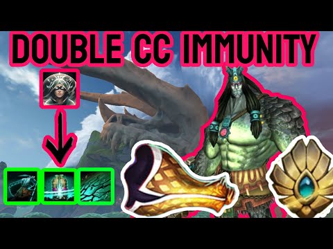 Absolution + Mantle gives me Olorun IMMUNITYY SUPPORT A-Z CHALLENGE IN SMITE
