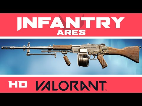 INFANTRY ARES VALORANT SKIN | New Skins In-Game Showcase