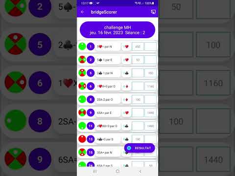 Bridge Scorer