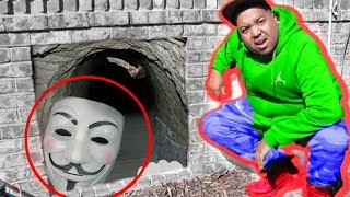 We Found CLUE MASTER Living Under Our HOUSE in Top Secret Hidden Tunnel to Spy! - Onyx Family
