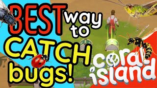 Coral Island Best Way to Catch Bugs! Insect Traps!