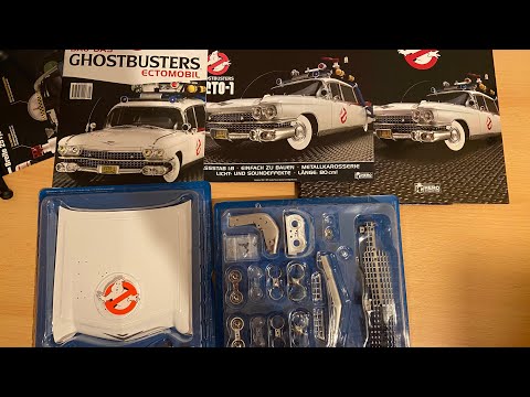 Unboxing Bau das Ghostbusters Ectomobil - Lieferung 1 von Eaglemoss