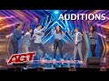 The Sharpe Family Singers Mesmerize The Crowd With How Far I Ll Go From Moana AGT Auditions