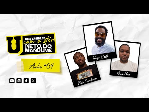 Universidade com Stor - 4º Semestre - Aula 64 com Tiago Costa, Elcio Mendonça e Nuno Baio