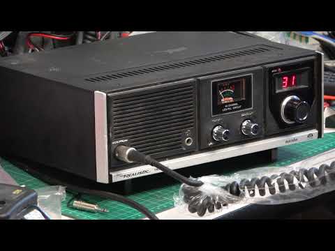 Realistic TRC3000 UK CB27/81 CB radio (base) - On The Air test