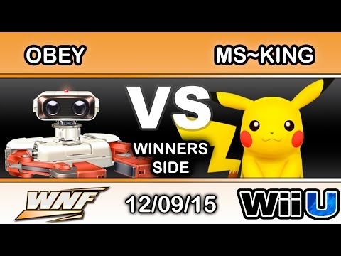 WNF S4E8 – PC | Obey (ROB) Vs. MS~King (Pikachu) Winners Side - Smash Wii U