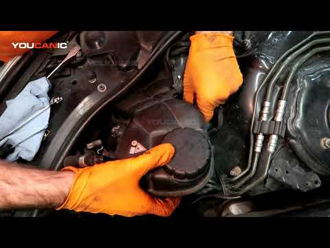 2006-2013 Mercedes-Benz S-Class W221 S550 V8 Radiator Coolant Reservoir Replacement