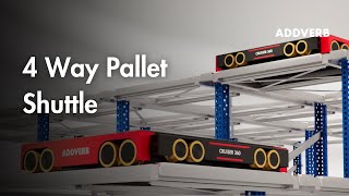 Cruiser 360: 4-Way Pallet Shuttle | Warehouse ASRS Solution | Addverb