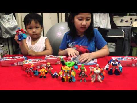 Transformers Rescue Bots Playskool Heroes 2 Packs Review