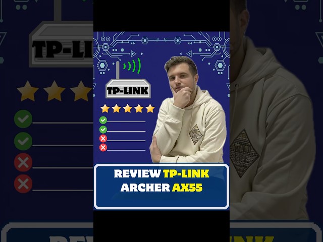 Vídeo relacionado con TP-Link Archer AX55 Pro-Router WiFi 6, AX3000, doble banda, puertos Gigabit