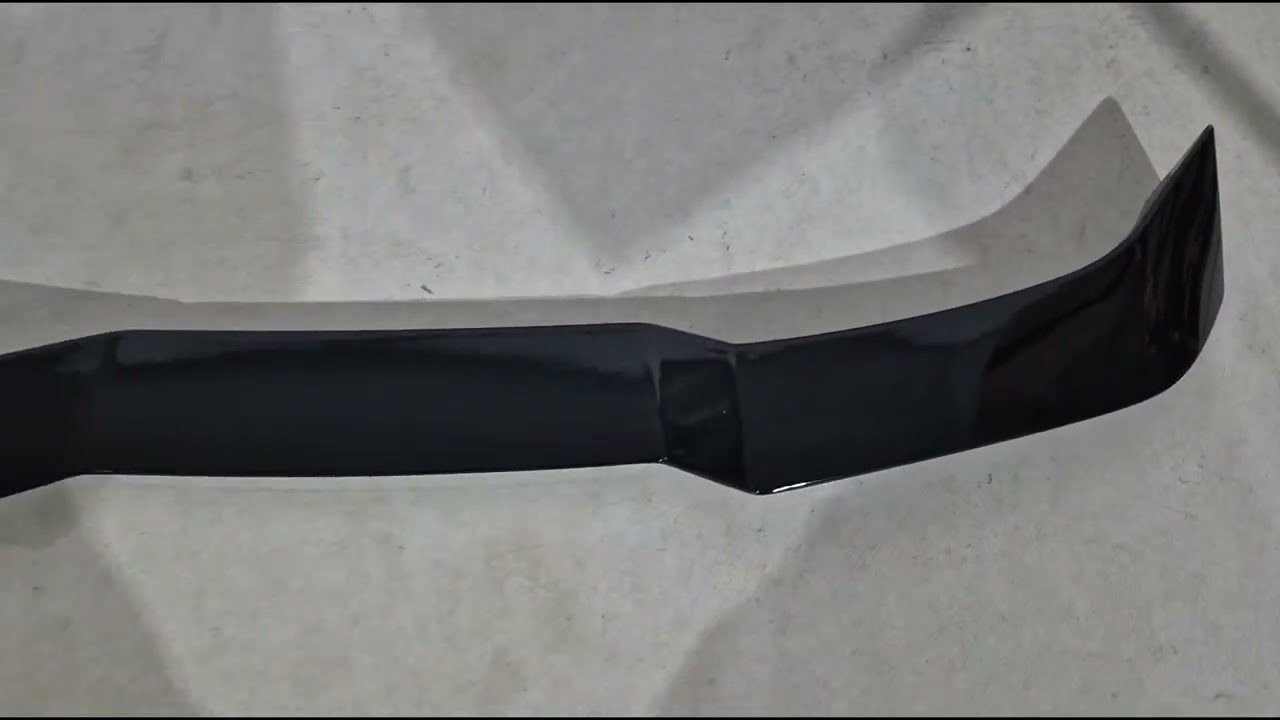 BMW 3 серія G20/G21 2018- рр. Спойлер V-Style (для G20/G80, чорний глянець) Video 1