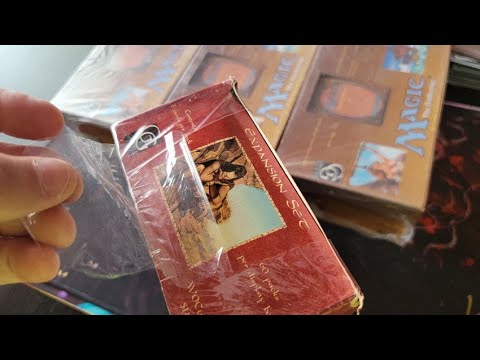 Vintage Magic The Gathering Booster Boxes - RE-SEALING