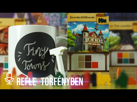 Tiny Towns társasjáték ️ Társasok Reflextorfényben - reflexshop