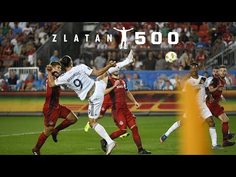 One year ago, Zlatan Ibrahimovic scored his 500th career goal in AMAZING fashion
