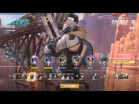 [Rank: 4500 SR] Tviq | Soldier:76, Reinhardt | Route 66 Pro Gameplay