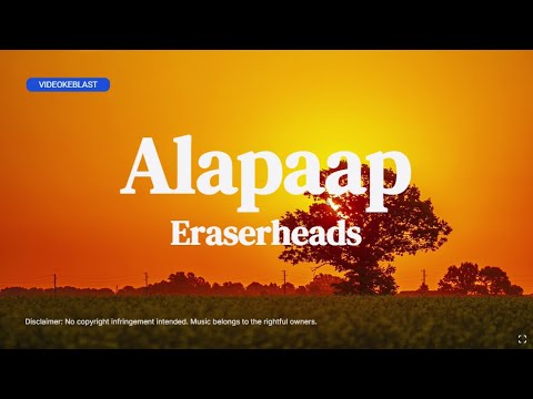 Alapaap - Eraserheads (Karaoke HD with backing vocals)