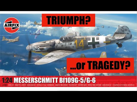 NEW Airfix 1/24 Me. Bf109 G-5 / G-6 (A17003) Detailed kit review