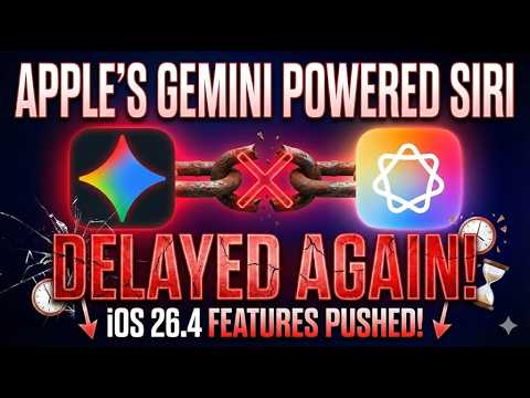 Siri’s Big Upgrade Just Got Delayed, AGAIN — Here’s What Happened!