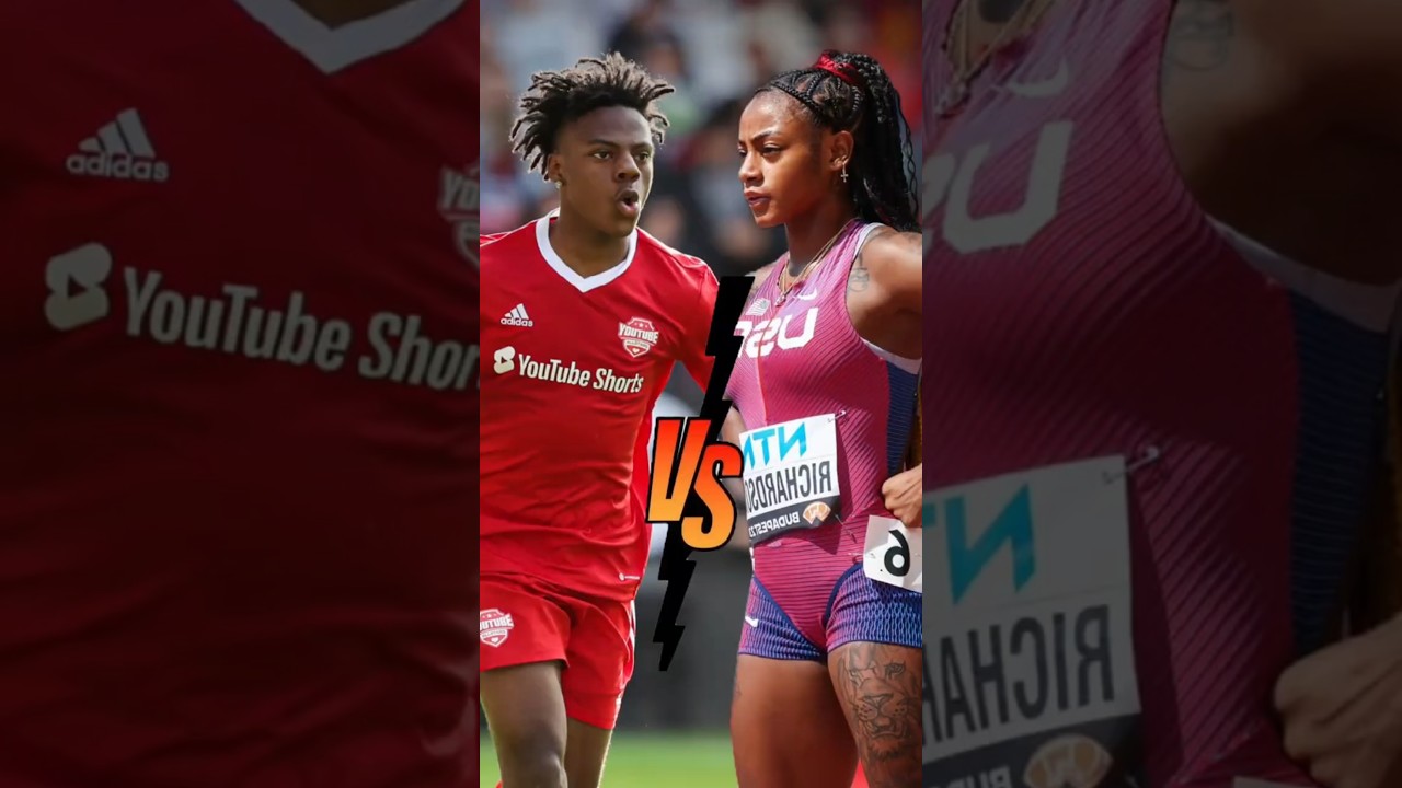 Speed CHALLENGED the Fastest Woman Alive 😳 #shorts