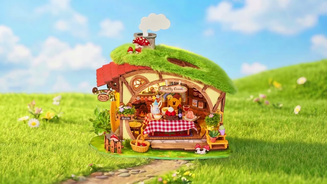 Rolife Rolife Fluffy Grove Miniaturhaus Holz