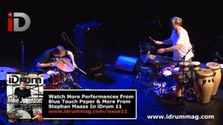 Stephan Maass & Benny Greb - Drum Duet - 'Whack' Blue Touch Paper - iDrum Magazine