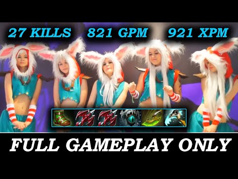 Meepo Safelane 27 Kills, 821 GPM, and 921 XPM - Full Gameplay Meepo #66