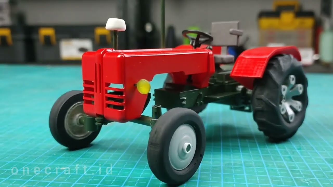 Cara Buat Maket Miniatur Traktor