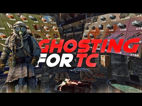 Rust - Ghosting Clan for TC on Wipe Day!
