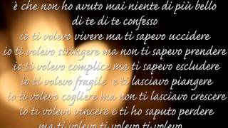 Marco Masini - Video Lyrics - Io ti volevo