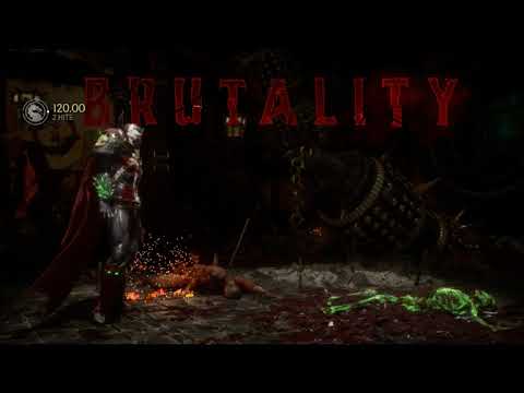 MK11 Spawn From Hell Brutality