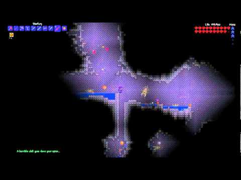 Terraria - how to find and destroy shadow orbs