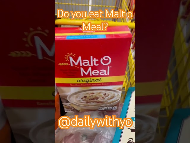 Vídeo relacionado con Malt-O-Meal, Original Malt-O-Meal - Cereal de desayuno caliente, cocción rápida, 28 onzas, 1 unidad