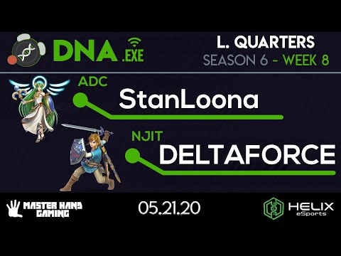 DNA.EXE S6:W8 - ADC |  StanLoona (Palutena) Vs. NJIT | DELTAFORCE (Link) - L Quarterfinals