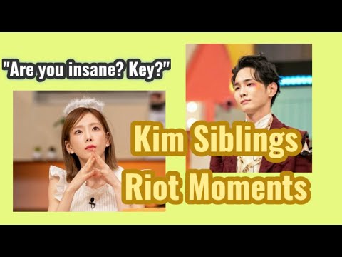 Taeyeon's Funny Moments with SHINEE Key and 2PM Taecyeon