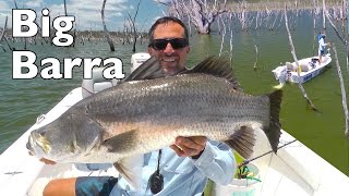 Monster Barramundi Fishing with Andrew at Faust Dam Andy's Fish Video EP.346