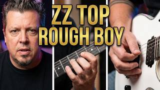 How to play ROUGH BOY by ZZ TOP - Guitar Lesson by Mike Gross - Tutorial